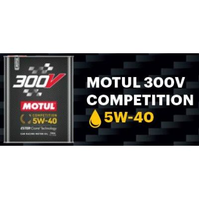 Motul 300V Competition 5W-40 versenyolaj 2 liter