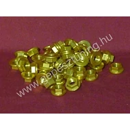 Arany színű Eloxált alumínium anya - M8x1,25