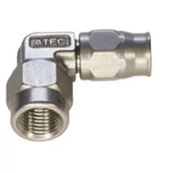 Atec többször használatos forgócsatlakozós tefloncsőre 90° Dash 3 rozsdamentes acél (642.189)