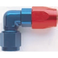 Alu. Teflonos 90° csatlakozó menet: 9/16-18 UNF cső: Dash 6 (E 809006-T) Alu. Teflonos 90° csatlakozó menet: 9/16-18 UNF cső: Dash 6 (E 809006-T)