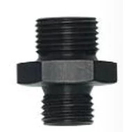 Alu. csatlakozó adapter menetek A: M18x1,5mm B: M12x1,5mm (1184-0)