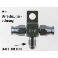 T csatlakozó 2x Dash 3 1x 3/8 UNF rozsdamentes (2104-1)