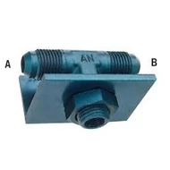 Alu. Csatlakozó konzollal és mérőnyílással D-06 nyílás:1/8 NPT (E 100190)