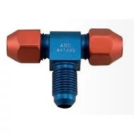 Alu. T elosztó adapter cső Ø:10 mm cső: Dash 6(E 104036) Alu. T elosztó adapter cső Ø:10 mm cső: Dash 6(E 104036)