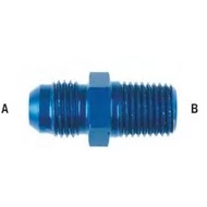 Alu. csatlakozó adapter A: Dash 8 B: 3/8 NPT(E 981608) Alu. csatlakozó adapter A: Dash 8 B: 3/8 NPT(E 981608)