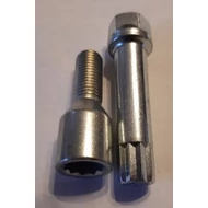 Kerékőr M12x1.5 60° 25mm belső kulcsnyílású (csillag) Kerékőr M12x1.5 60° 25mm belső kulcsnyílású (csillag)